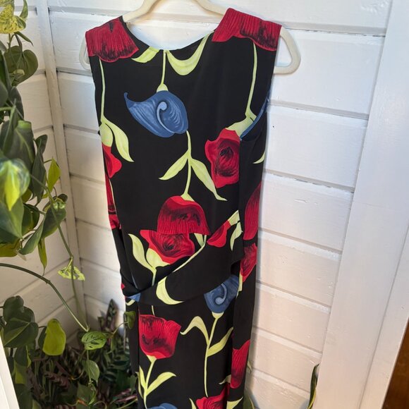 Jouly Fashion Floral Iris Dress - Picture 4 of 7